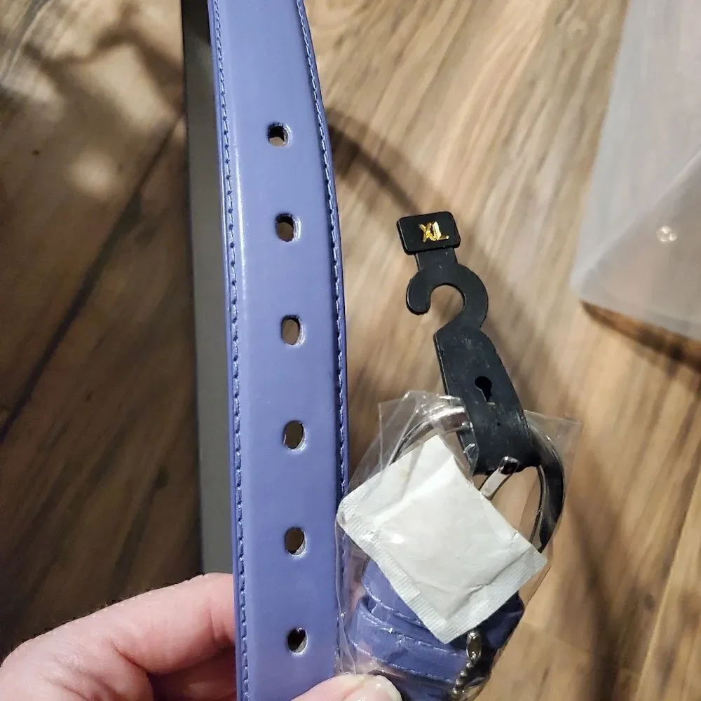 Lilac purple 1 inch belt